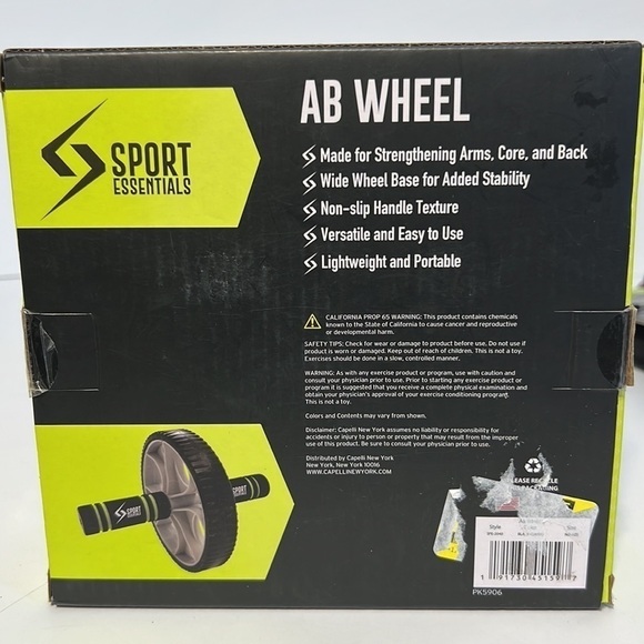 Sport Essentials Ab Wheel And Jump Rope - Picture 5 of 6